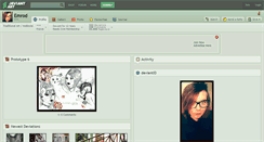 Desktop Screenshot of emrod.deviantart.com