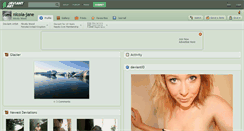 Desktop Screenshot of nicola-jane.deviantart.com