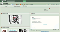 Desktop Screenshot of delfinia98.deviantart.com