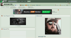 Desktop Screenshot of darkknight1986.deviantart.com