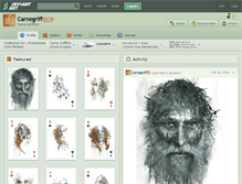 Tablet Screenshot of carnegriff.deviantart.com