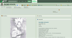Desktop Screenshot of moonlight-alchemist.deviantart.com