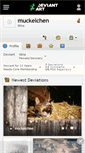 Mobile Screenshot of muckelchen.deviantart.com