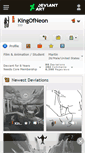 Mobile Screenshot of kingofneon.deviantart.com