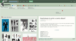 Desktop Screenshot of metalmiku.deviantart.com