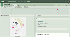 Desktop Screenshot of detective-e.deviantart.com