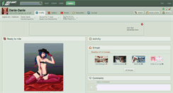 Desktop Screenshot of danie-danie.deviantart.com