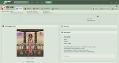 Desktop Screenshot of marymk.deviantart.com