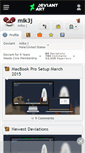 Mobile Screenshot of mik3j.deviantart.com