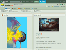 Tablet Screenshot of anayadeath.deviantart.com