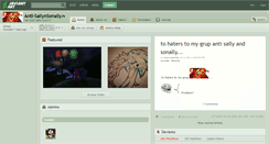 Desktop Screenshot of anti-sallynsonally.deviantart.com