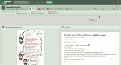 Desktop Screenshot of knuxroxmysox.deviantart.com