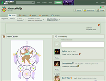 Tablet Screenshot of mirandamaija.deviantart.com