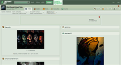 Desktop Screenshot of mortuushyperion.deviantart.com