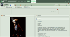 Desktop Screenshot of moxylyn.deviantart.com