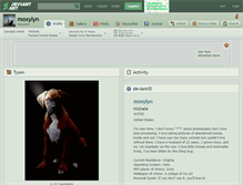 Tablet Screenshot of moxylyn.deviantart.com