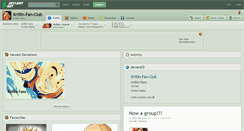 Desktop Screenshot of krillin-fan-club.deviantart.com