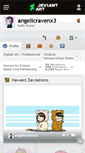 Mobile Screenshot of angelicravenx3.deviantart.com