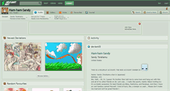 Desktop Screenshot of ham-ham-sandy.deviantart.com