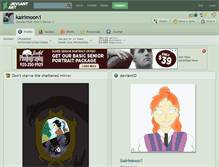Tablet Screenshot of kairimoon1.deviantart.com