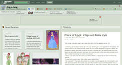 Desktop Screenshot of jing-o-jang.deviantart.com