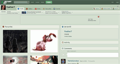 Desktop Screenshot of feather7.deviantart.com