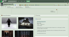 Desktop Screenshot of phantommanor3d.deviantart.com