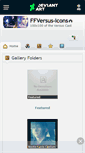 Mobile Screenshot of ffversus-icons.deviantart.com