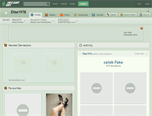 Tablet Screenshot of elisa1978.deviantart.com