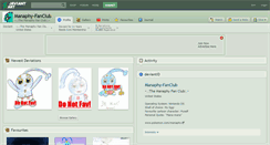 Desktop Screenshot of manaphy-fanclub.deviantart.com