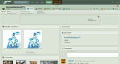 Desktop Screenshot of eeveelutionlover72.deviantart.com