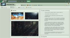 Desktop Screenshot of mattespacing.deviantart.com