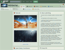 Tablet Screenshot of mattespacing.deviantart.com