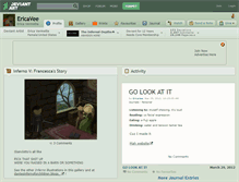 Tablet Screenshot of ericavee.deviantart.com