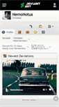 Mobile Screenshot of nemonotus.deviantart.com