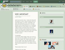Tablet Screenshot of gorillazfanclub23.deviantart.com