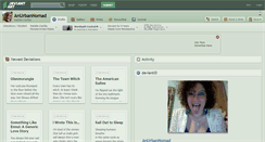 Desktop Screenshot of anurbannomad.deviantart.com