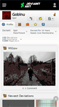 Mobile Screenshot of gobinu.deviantart.com