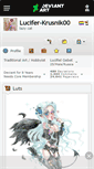 Mobile Screenshot of lucifer-krusnik00.deviantart.com