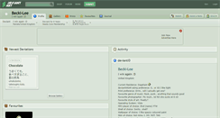 Desktop Screenshot of becki-lee.deviantart.com
