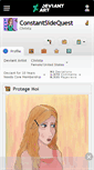 Mobile Screenshot of constantsidequest.deviantart.com