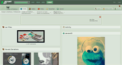 Desktop Screenshot of bgr.deviantart.com