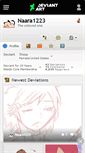 Mobile Screenshot of naara1223.deviantart.com