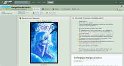 Desktop Screenshot of mangawonderland.deviantart.com