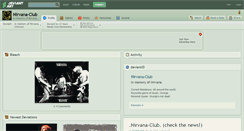 Desktop Screenshot of nirvana-club.deviantart.com