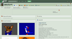 Desktop Screenshot of negascottycoot.deviantart.com