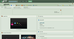 Desktop Screenshot of gafanatik.deviantart.com