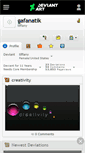 Mobile Screenshot of gafanatik.deviantart.com