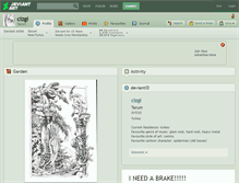 Tablet Screenshot of cizgi.deviantart.com