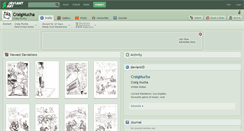 Desktop Screenshot of craigmucha.deviantart.com